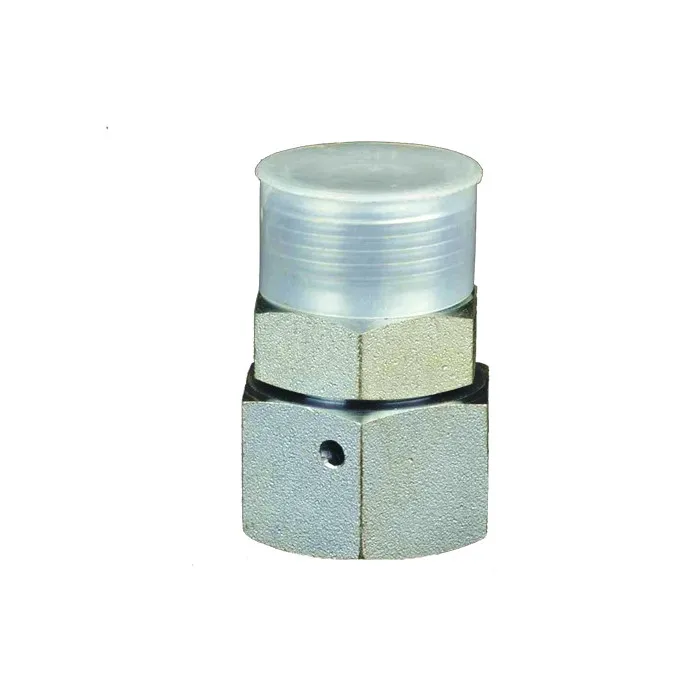 high quality China supplier hydraulic pipe fittings transition joint thread straight hydraulic adapters 2D excavator pipe used