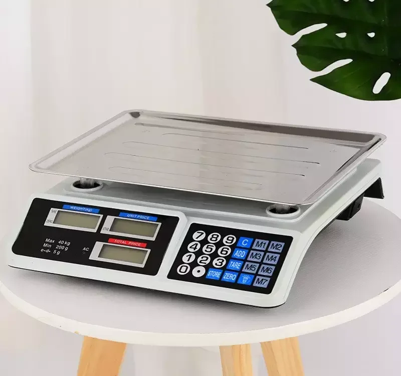 High Accuracy Digital 40kg Electronic Food Weighing Counting Scale for Supermarket Household