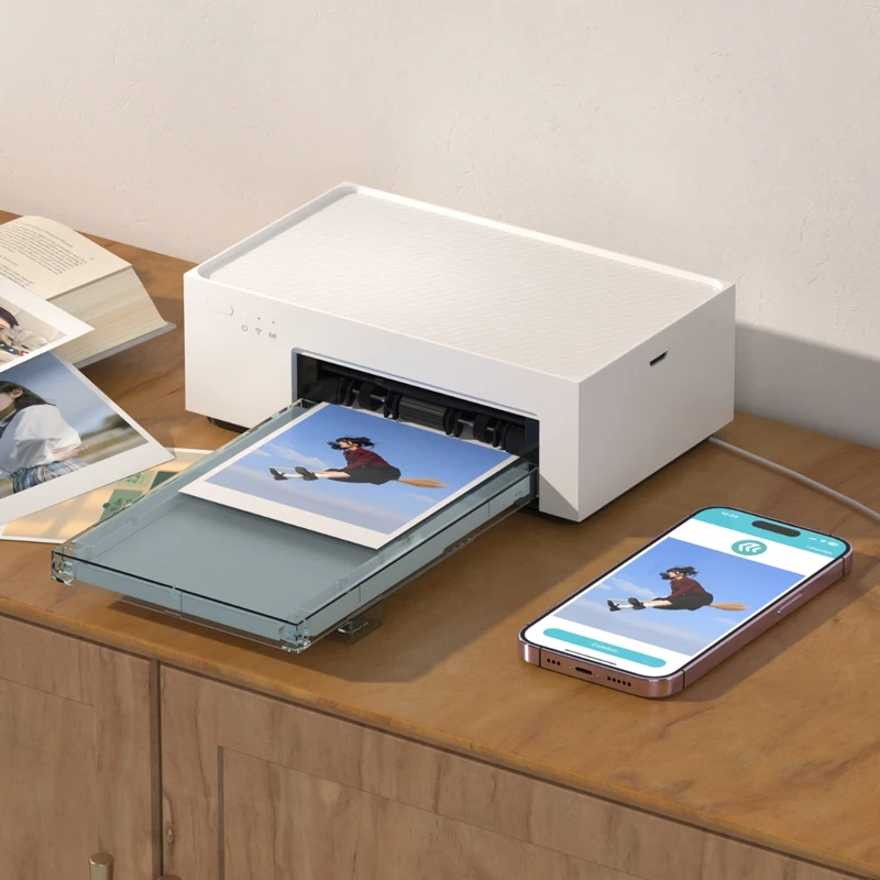 Mini phone back skin phone back film photo printer