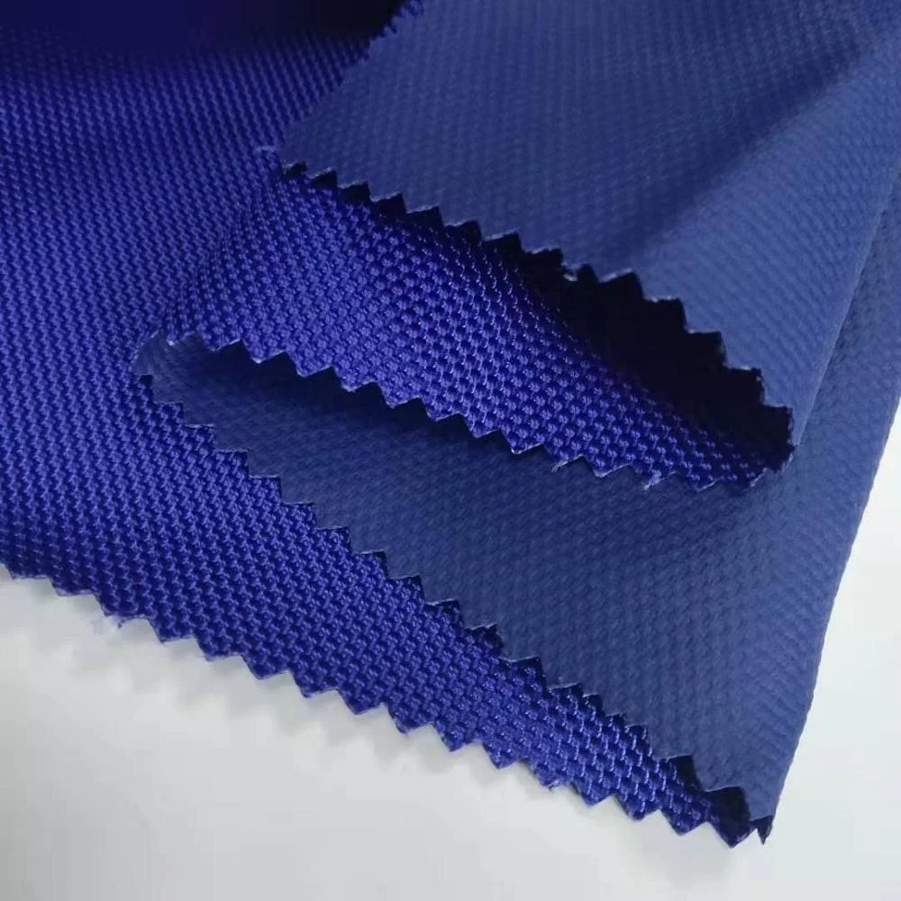 factory wholesale polyester waterproof thick 1680D oxford fabric with fireproof coating for luggage bag backpack material