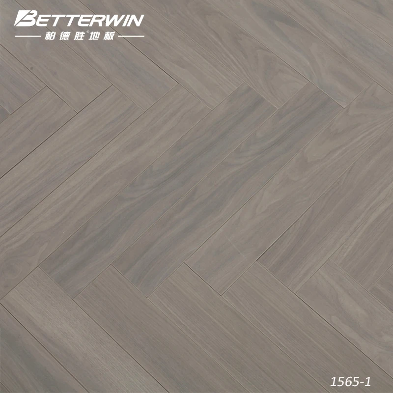 Above Grade Chinese Oak Solid Wood Herringbone Parquet Flooring