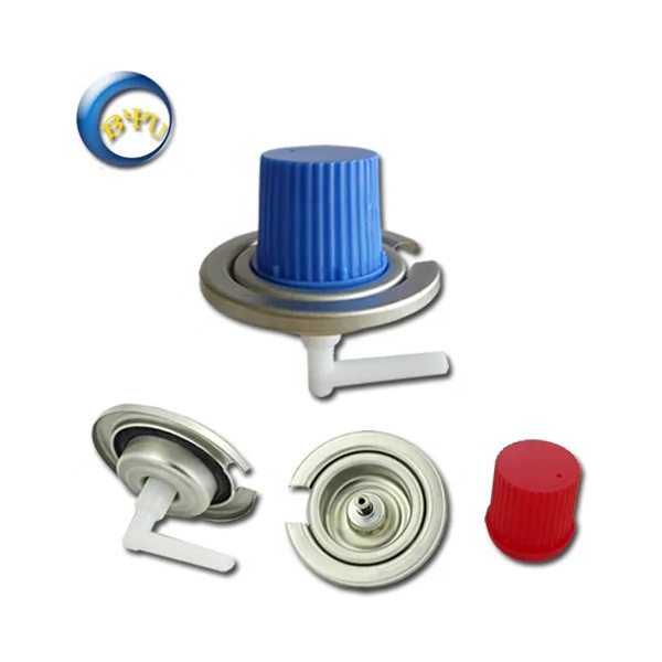 wholesale portable gas stove valve for aerosol cans by BYU