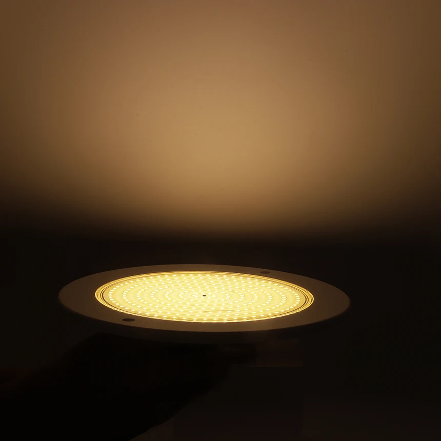 Ultra Thin Resin Filled ABS 12V Reflector Waterproof IP68 resin filled Remote Control Underwater RGB led Swimming Pool Light