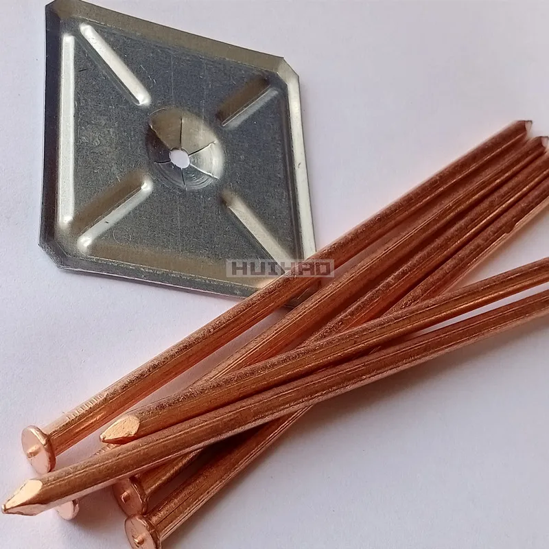 5x160mm Capacitor Discharge (CD) Stud Welding Pins Used With Square Self Locking Washers