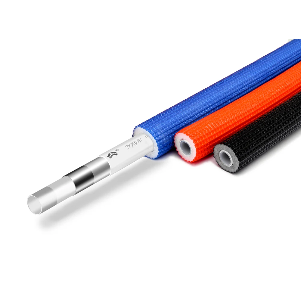 Insulation PEX AL PEX  PERT AL PERT Composite Multilayer Pipe for Underfloor Heating System