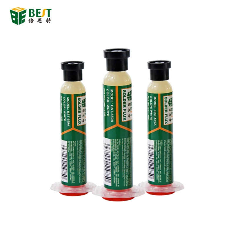 BST-559A 10g Прямая продажа с фабрики без примесей свинца и сварочный флюс для пайки паяльного олова паста мобильного телефона PCB инструменты ремонта