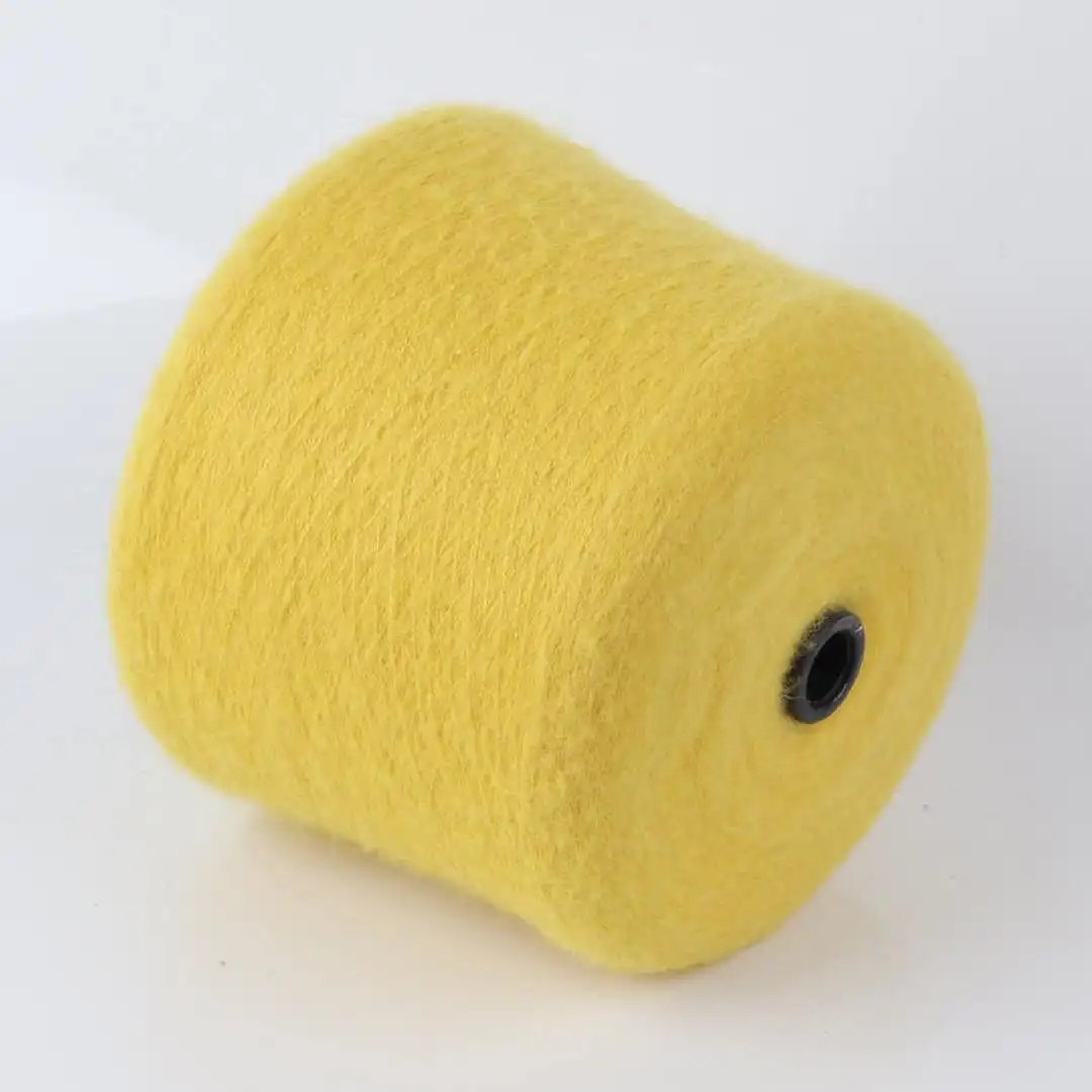 Hot Sale Product Chunky 1/13Nm 8% Kid Mohair 15% Wool Blended Yarns Wholesale For Knitting