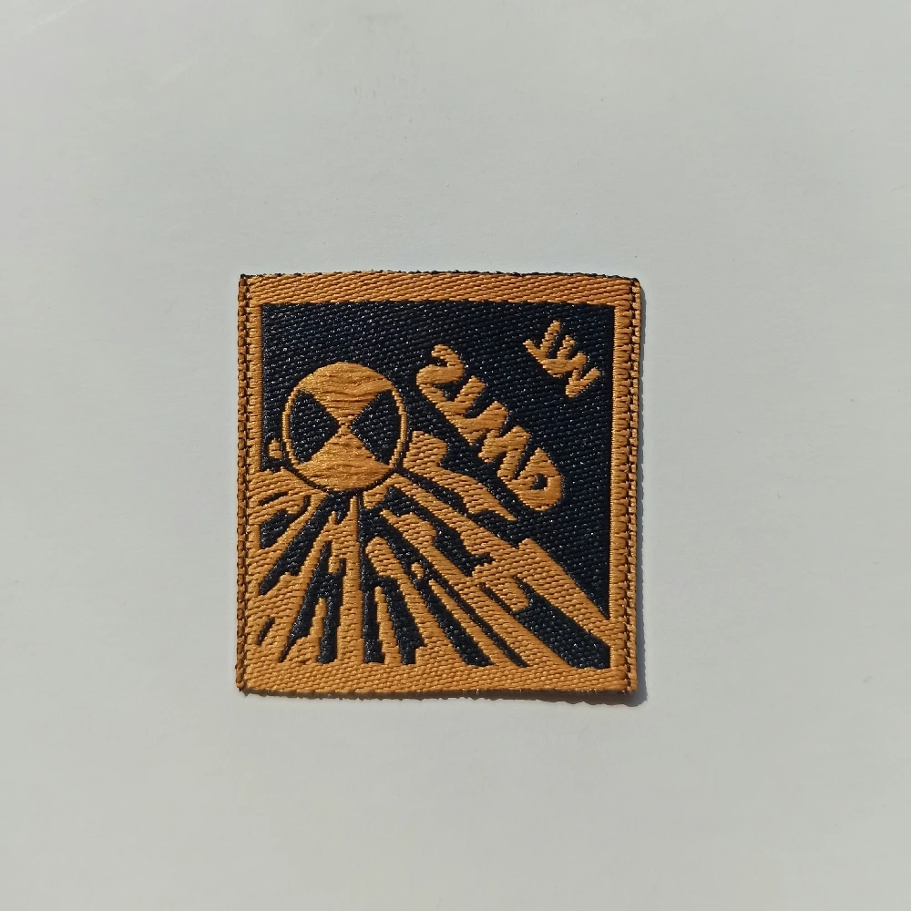 Cloth Custom Eco Friendly Woven Label for Clothing Shoes Jeans