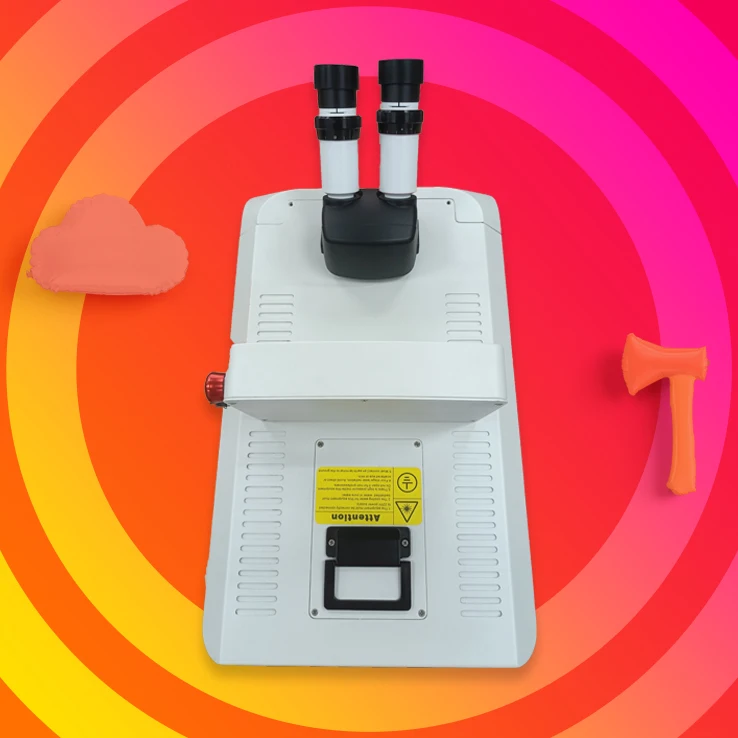 Portable 150W Yag mini gold laser welding machine micro spot laser welder for jewelry for dental labs