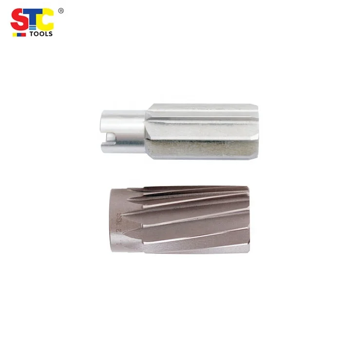 Din219 H7 straight spiral flute HSS carbide shell shock technology 9 mm brass machine reamer arbor Shell Machine Reamer