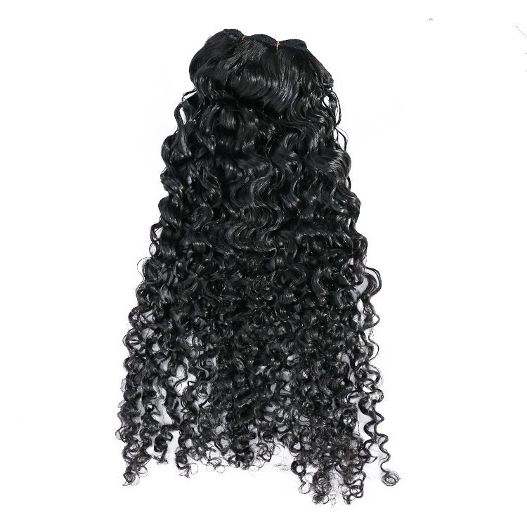 Hot Sale Burmese Curly Hair Bundles Kinky Curly Deep Curly Jerry Curly Indian Virgin Human Hair