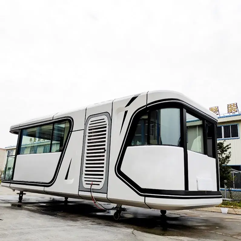 House Prefab YUNSU Factory Supply Luxury Steel Structure Module Space Pods Capsule Hotel Tiny House