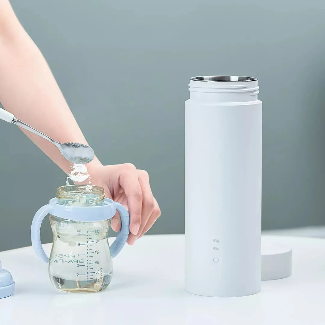 
VIOMI electric mug Mini light and portable intelligent temperature control 400ml travel capacity 304 stainless steel 
