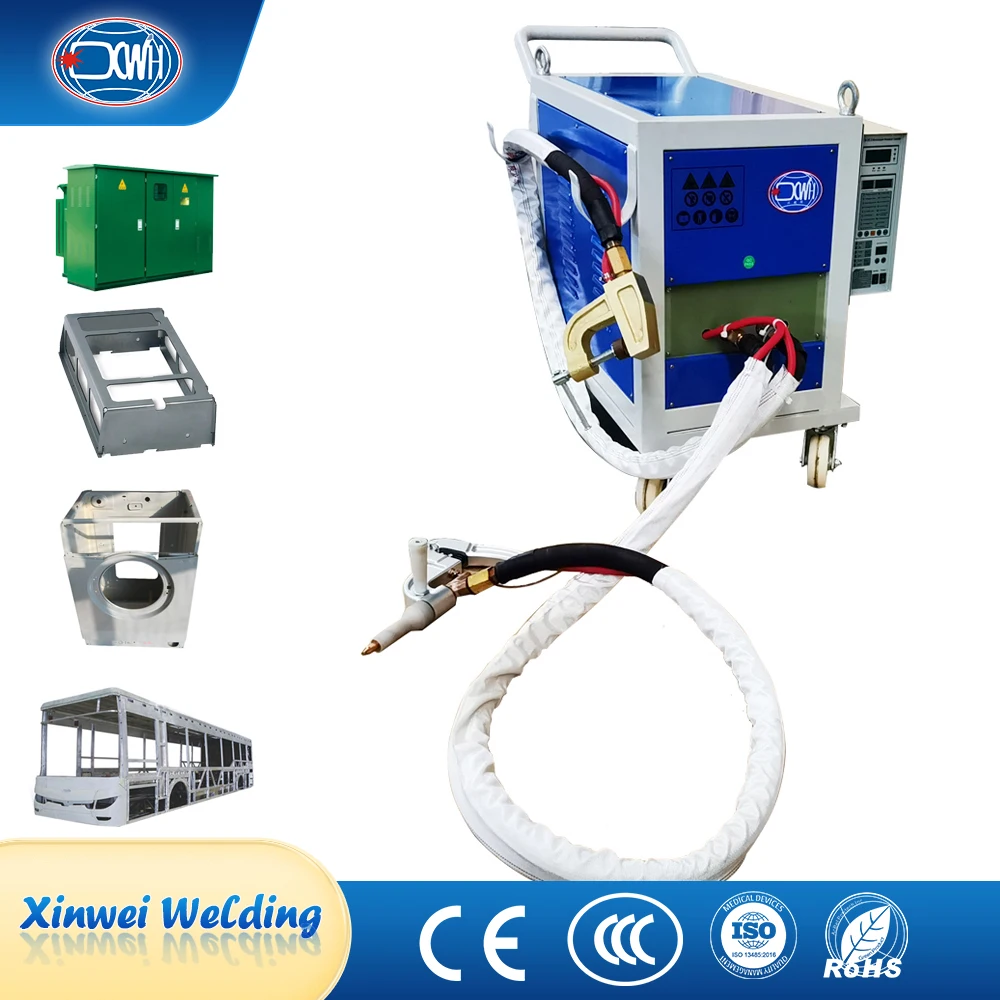 High Frequency 220V Portable Single Sided Phase Industrial Metal Hand Gun Spot Welding Machine