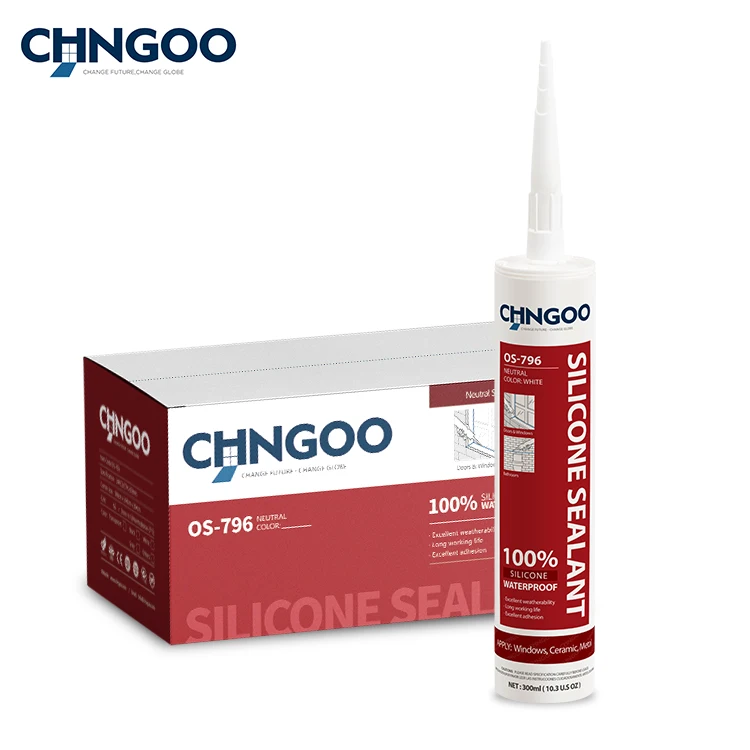 Chngoo Quick Drying Aluminum Windows And Doors Glass Glue Neutral Silicone Sealant