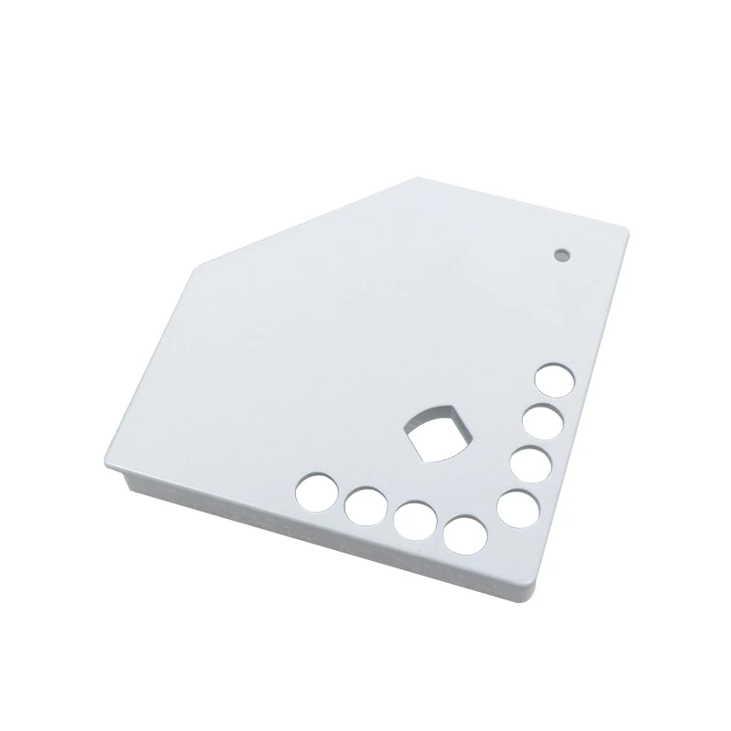 Custom OEM China Metal Zamak Aluminum Die Casting Part with White Paint Finish for Auto Spare Motorcycle Generator