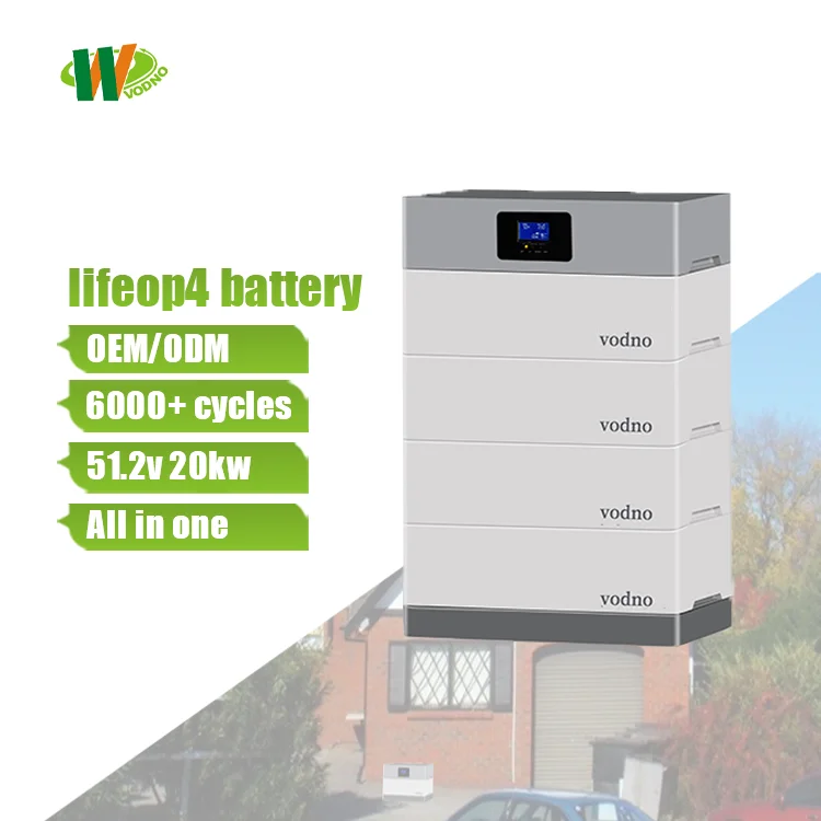 VODNO 20KWh 51.2v solar hybrid inverter lifepo4 battery pack solar power system for home use
