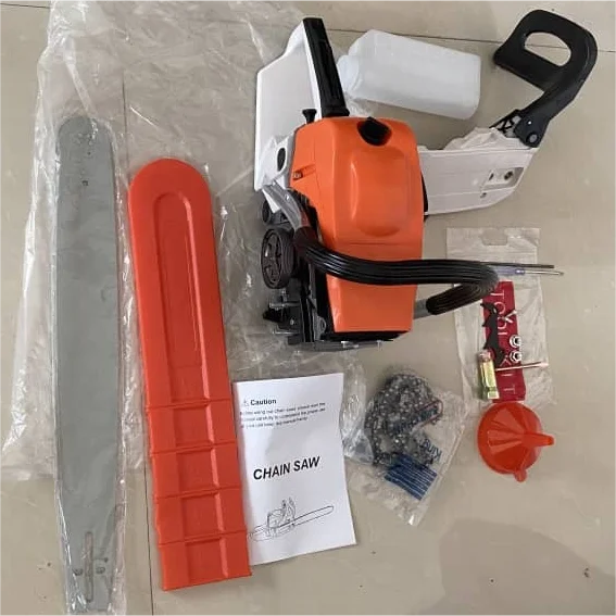 Factory sales CE Certificated Wood Saw Machine With 2stroke 52cc Cordless Petrol Chainsaw Gasoline Chain Saw for Wood Cutting