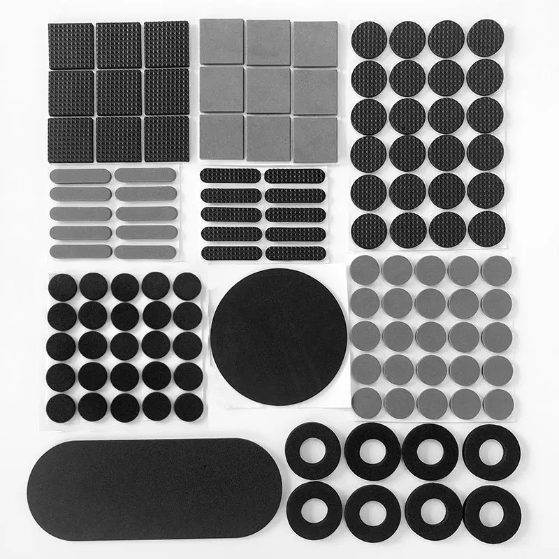 Non-slip Self Adhesive Furniture EVA Table Chair Feet Pads Round Square Sofa Chair Leg Sticky Pad Floor Protectors Mat