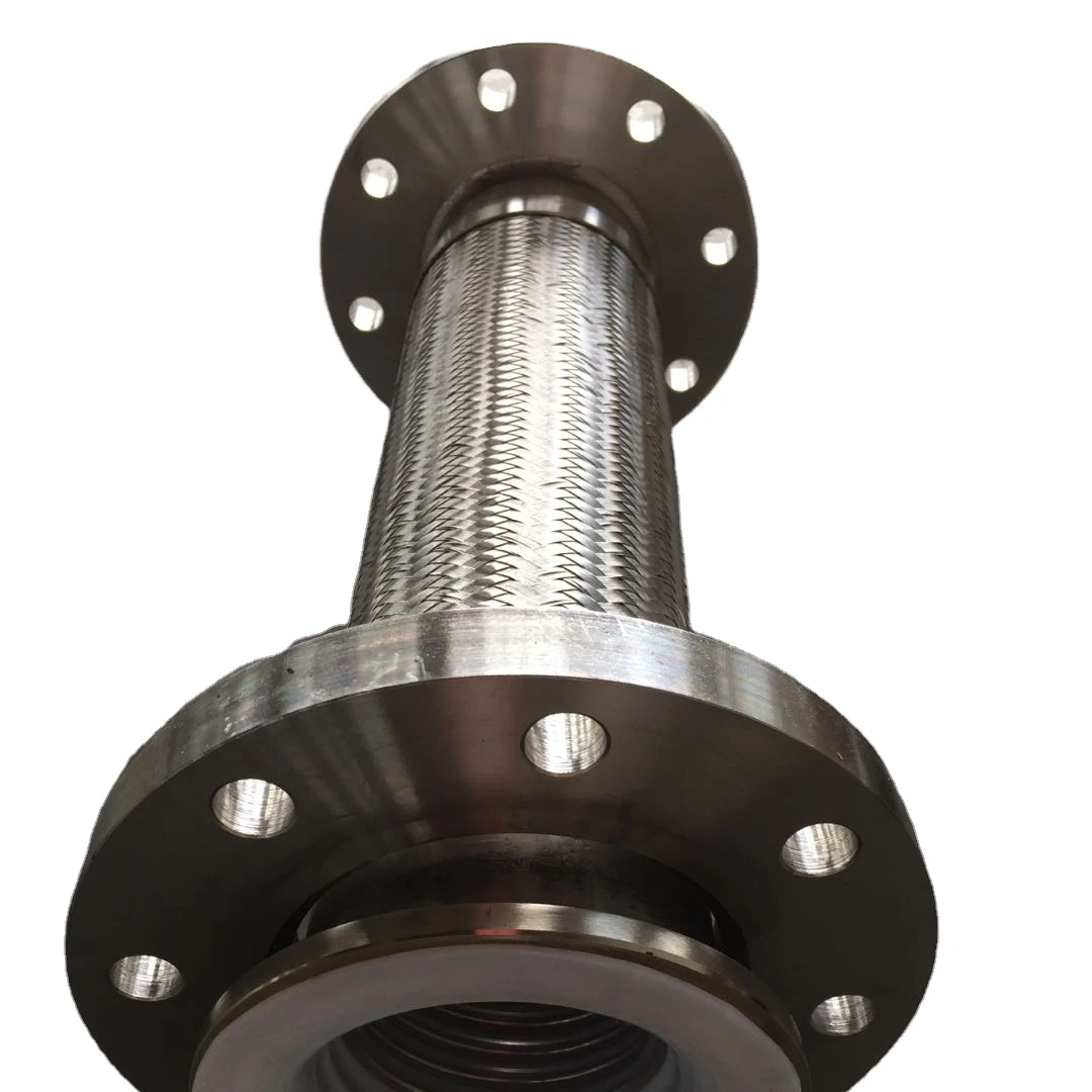 Factory Direct Sales Dn12 Dn20 Stainless Steel Corrugated Flexible Industrial Metal PTFE Hose