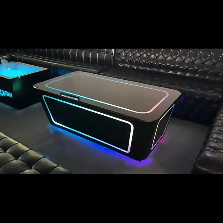 Nightclub  Exterior Hall Wine  Lounge Furniture Dance Club Pub Disco U Shape Leather Vip Bar Sofa Sets