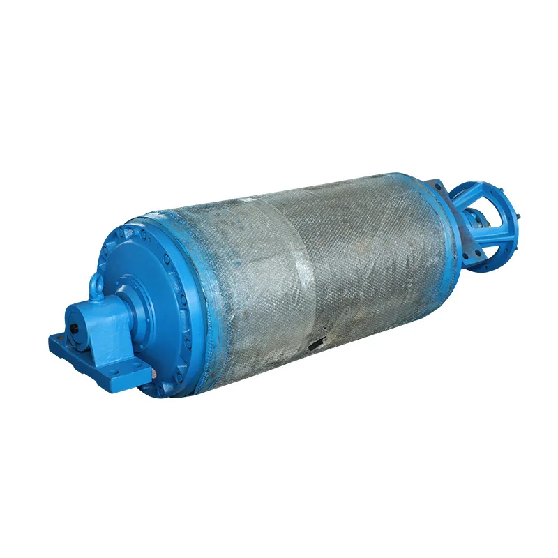 Electric drum motor External transfer transport for external rubber electric drum oil cooled drum