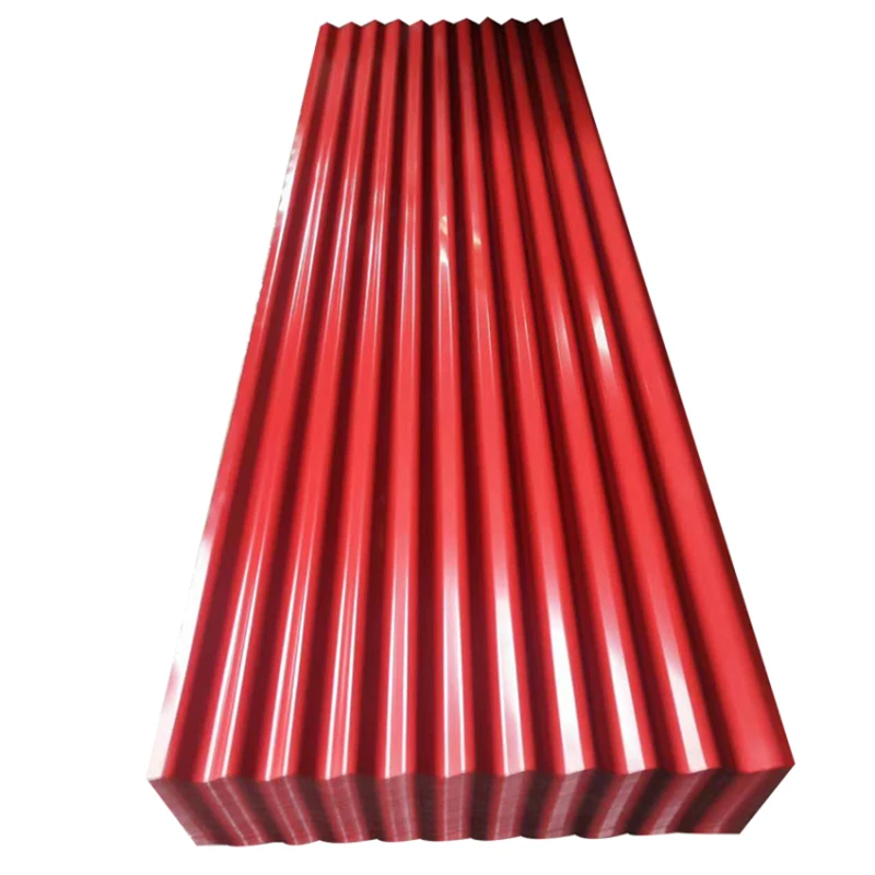 Galvanized Color Coated Corrugated Steel Sheet For Prefab house Roofing