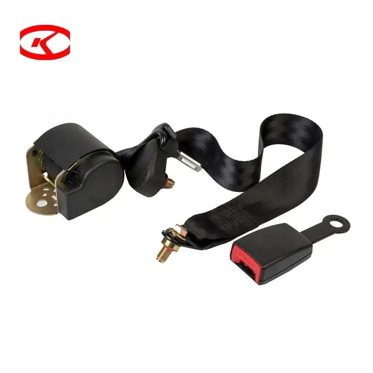 Factory Universal Adjustable Three-Point Safety Car Buckle Lock Seat Belt