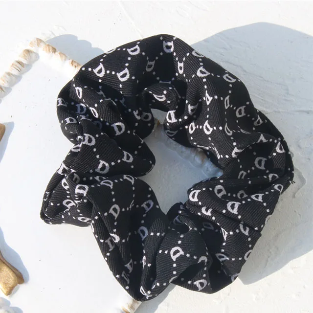 Тканевая завязка для волос с большим кишечником, модная простая завязка для волос с большим кишечником, резинка для волос, головной убор