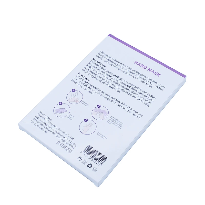 
Wholesale factory price hand care for moisturizing exfoliating hand mask Customizable hand mask 