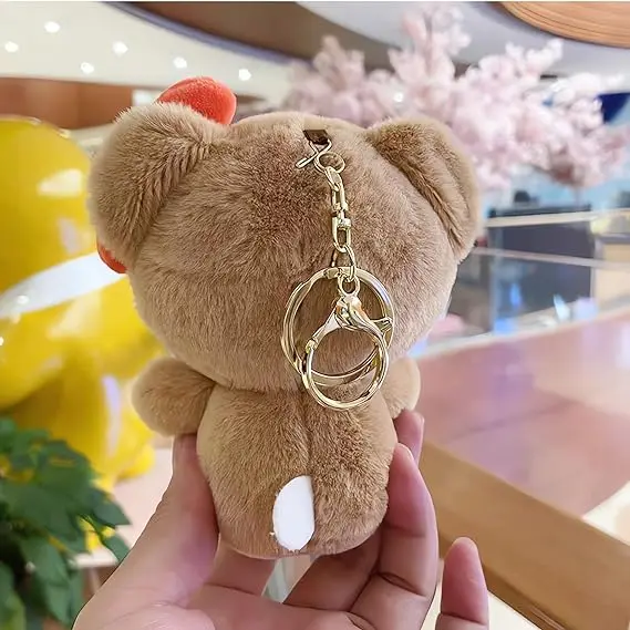 Милый брелок Sanrio 5 дюймов декоративные аксессуары кошелек сумка рюкзак очаровательный плюшевый для женщин и девочек