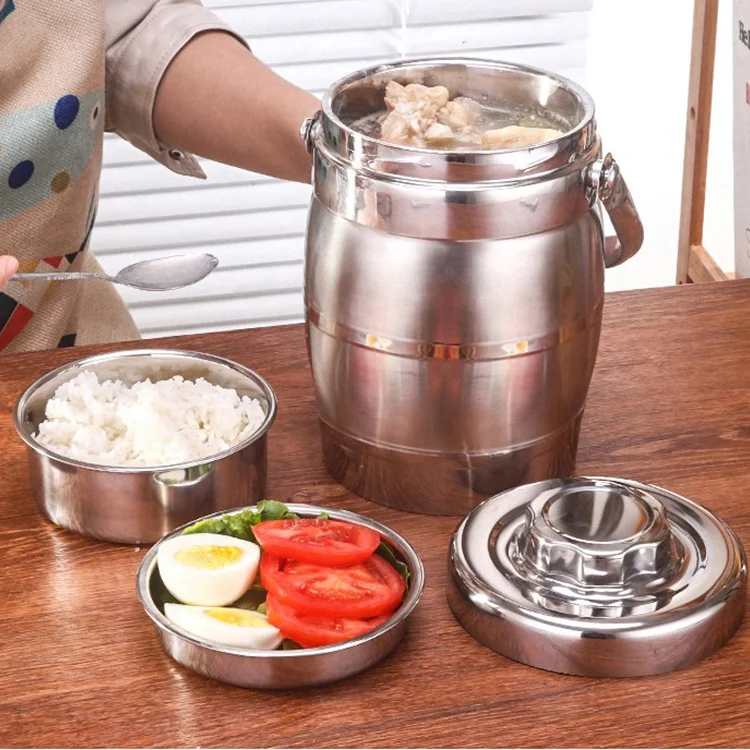 Вакуумный контейнер для еды из нержавеющей стали