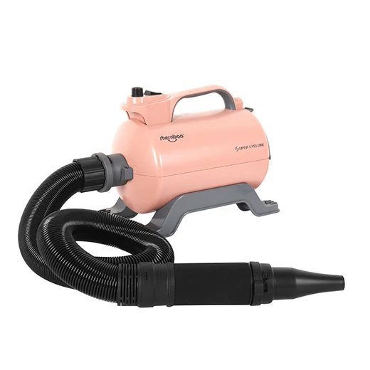 Shernbao SHD-2600P Super Cyclone Stainless Steel Hosed Force dryer dog blower dryer with Hard Pipe