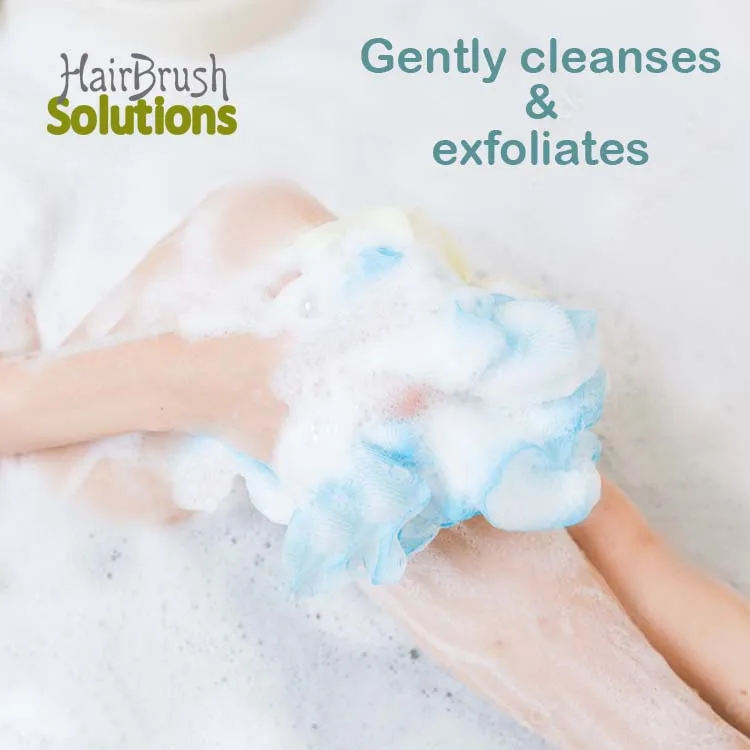 Wholesale 50g Mix Color Bath Shower Ball Loofah Body Scrubber Cleaning Exfoliating Mesh Bath Sponges