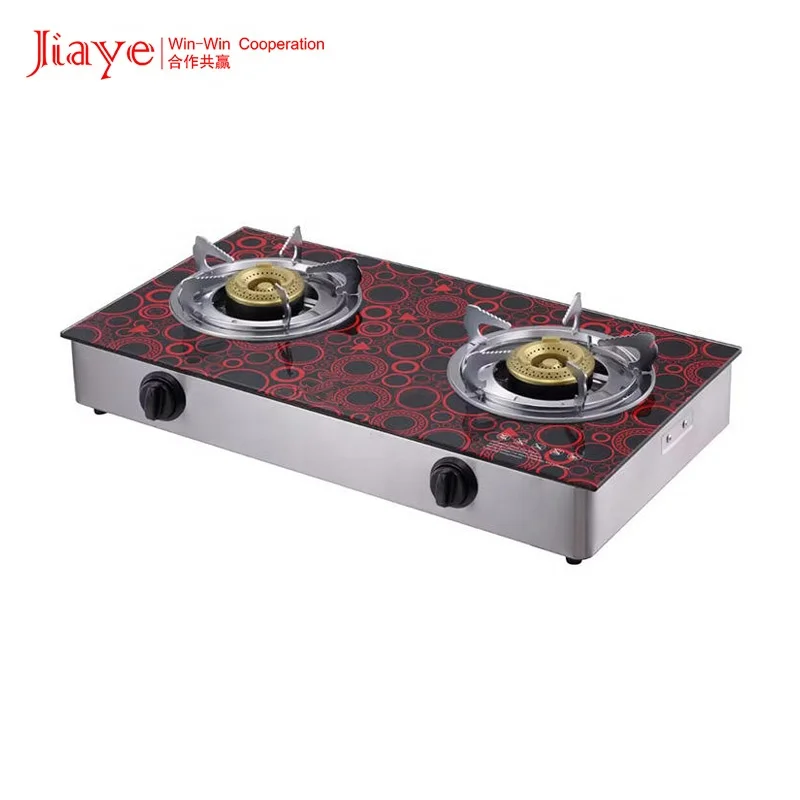 Best Price Customized Kitchenware Kitchen Cooktop Dual Cooker Enamel Pan Support Cooktop Ceramic hob Gas Hob