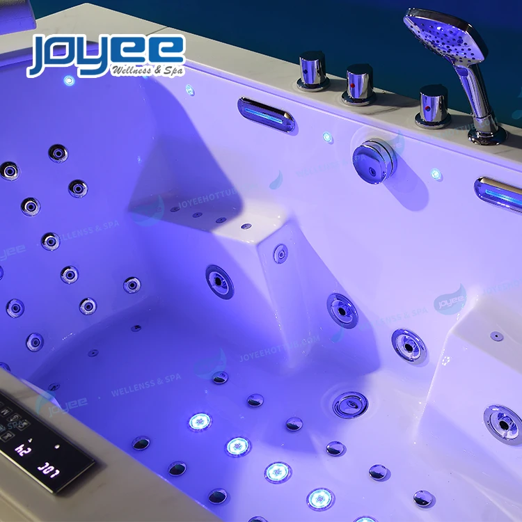 JOYEE China Bathtub Supplier Best Acrylic Indoor Whirlpool 1-2 Persons Sexy Massage Bath Hydro Spa Massage Tubs