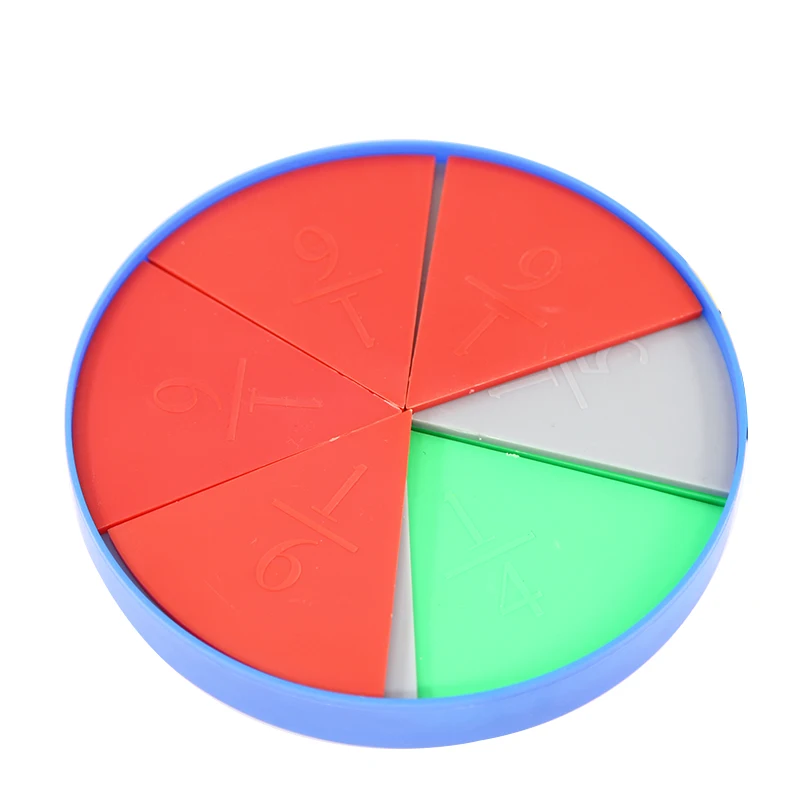 Набор круглых фракционных колец для обучения математике обучающие игрушки студентов