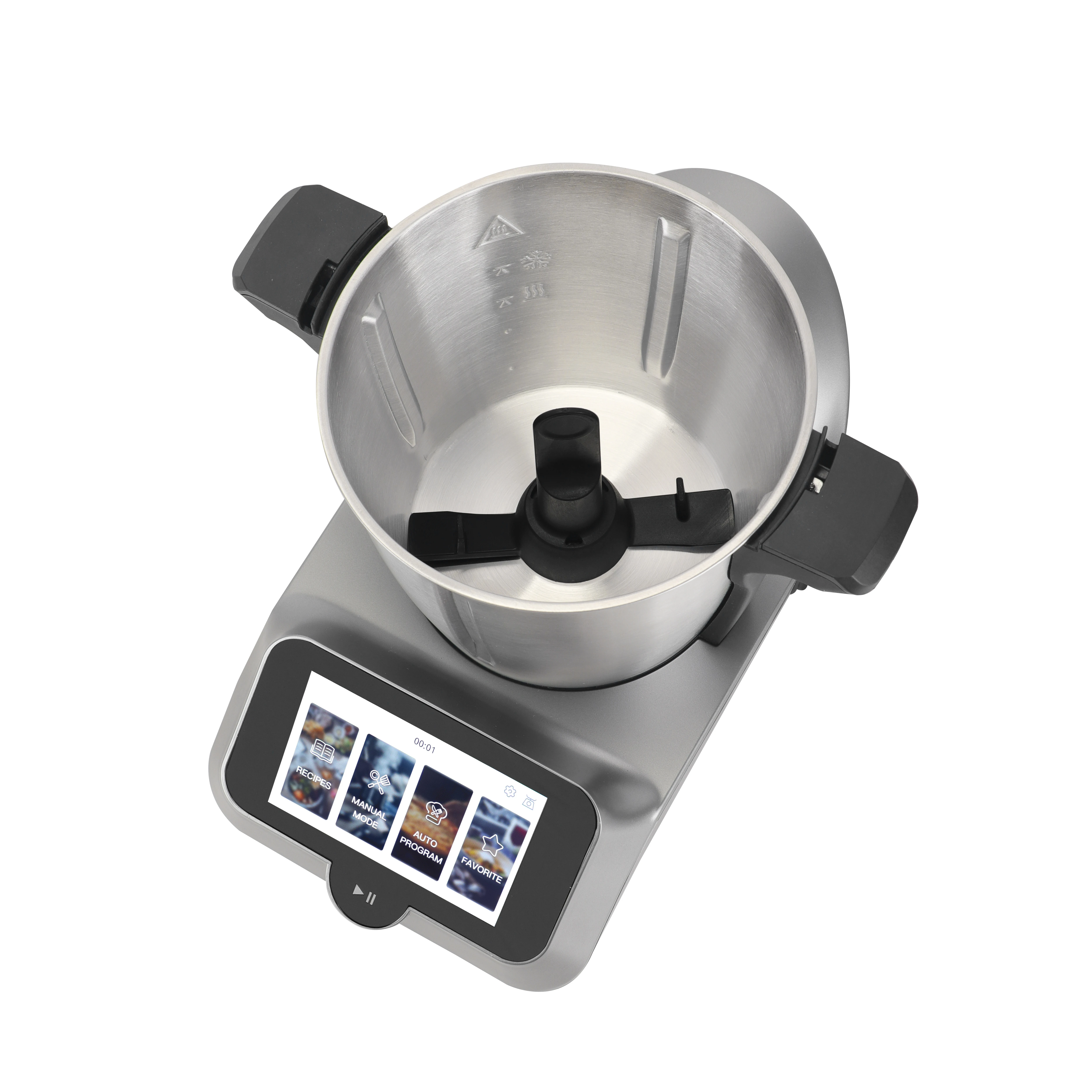 
hot sale home appliance touch screen thermomixer with WIFI connection 