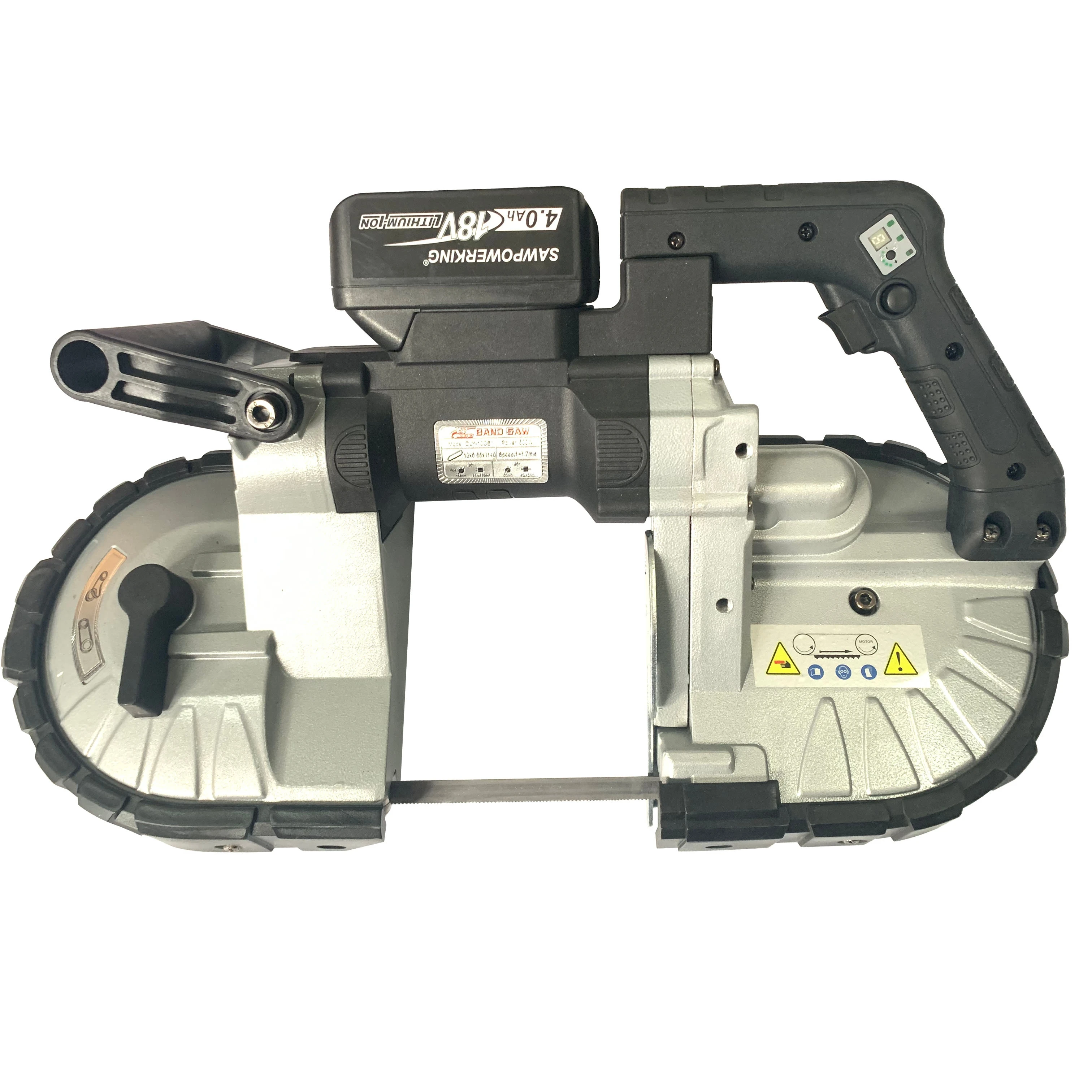 Lithium-Ion Brushless Cordless Variable Speed Handheld Band Saw for Metal