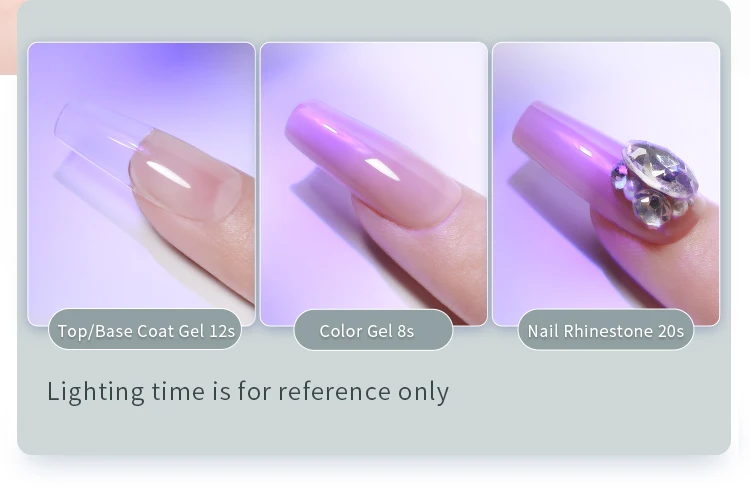 UV Light for Gel Nail Stickers Diamond Nail Lamp Handheld Nail Drying Lamp UV Led