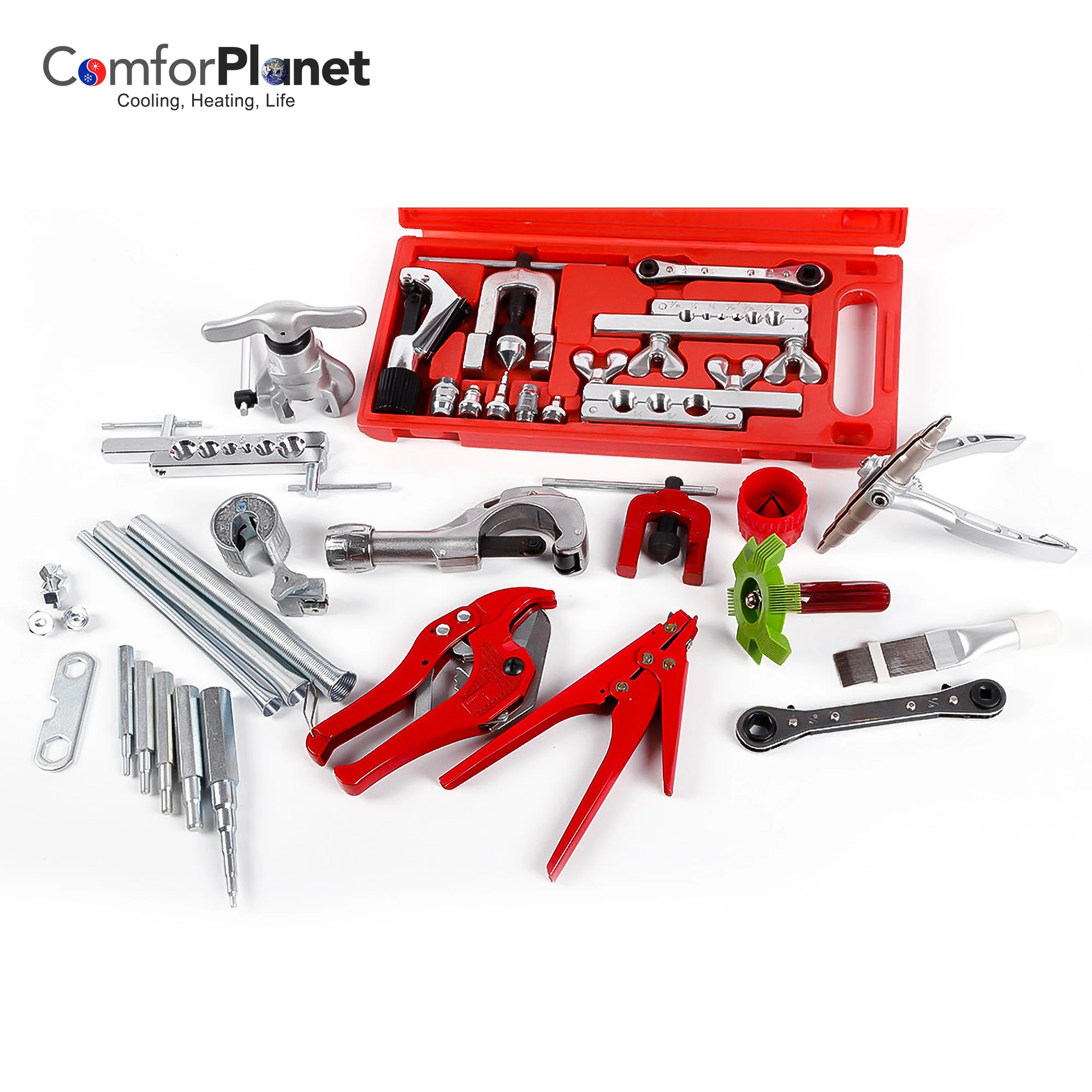 Factory Price CT-369A series 180 Degree Tubing Bender for 1/4 5/16 and 3/8 Inch Copper Aluminum Tube Bender