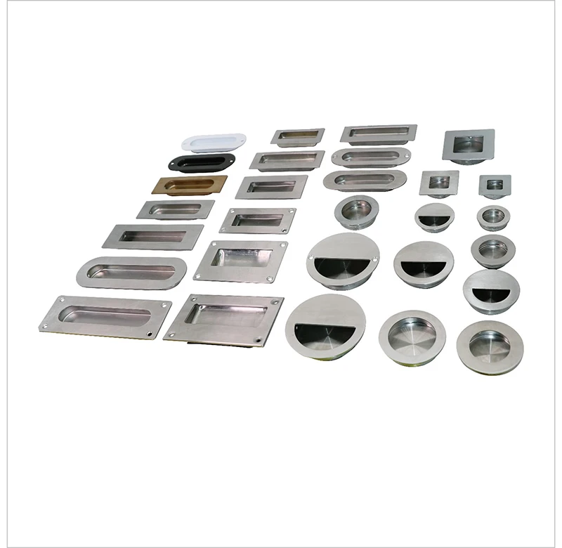 Rectangle hidden kitchen guard hardware handle concealed handle Drawing shake stealth handle