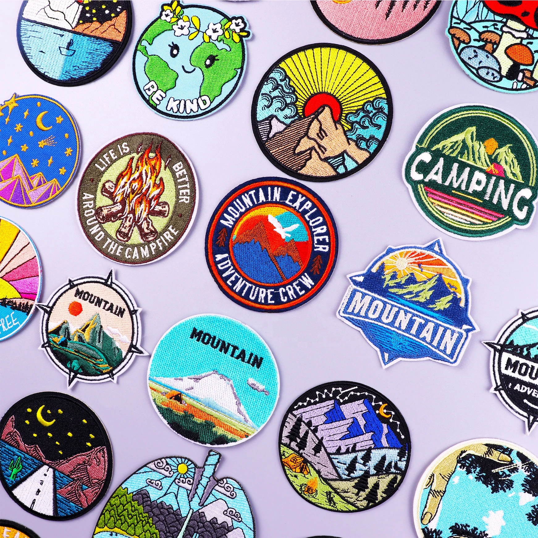 Patches Custom Embroidery EMS/Fire/Service Dog Patches Embroidered Badge Hook & Loop Emblem