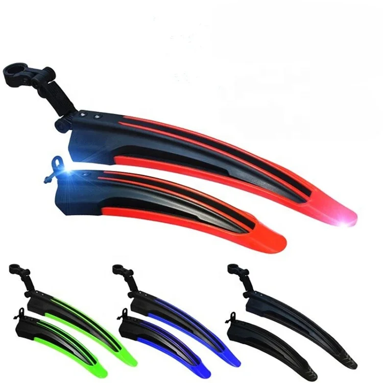 1 Pair MTB Mountain Bike Mudguard Front Rear Bike Tool Cycling Bicycle Fenders Wings Mud Guard Cycling Accessories Bike Parts