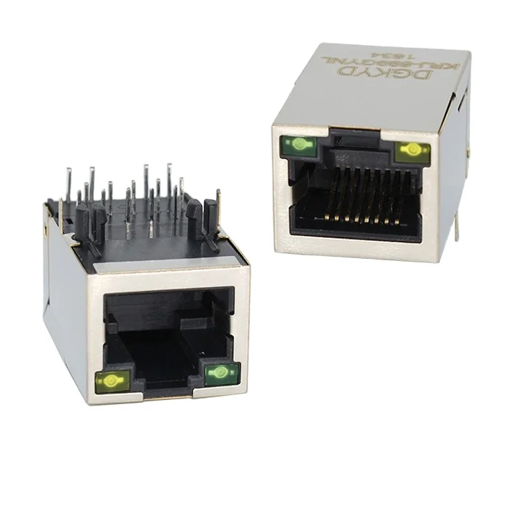 China Supplier DGKYD311Q070AA2A4DN Cat6 network jack RJ45 female connector modular