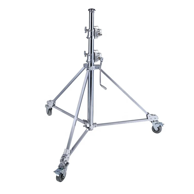 6m heavy duty stainless steel video audio camera accessories film shooting studio photography tripod light stand