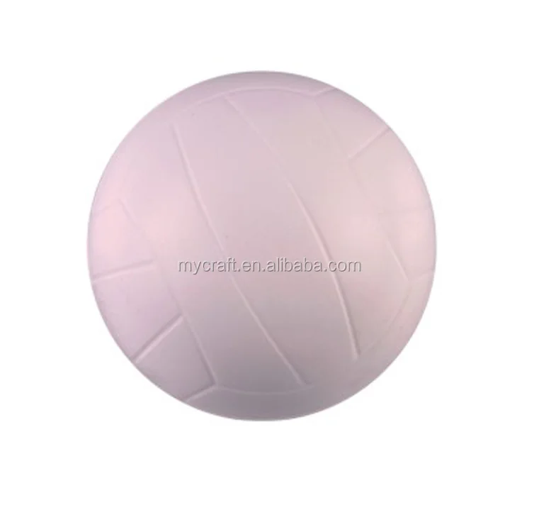 Custom Printed white color 2.5 inch 6.3cm PU Foam Baseball Anti-stress Ball Toys