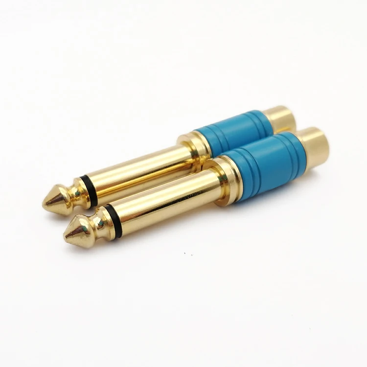 
converting RCA Cables to 1/4