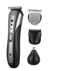 rechargeable electric trimmer hair cut machine electric hair clipper trimmer men nose beard hedge razor set cordless baby shaver