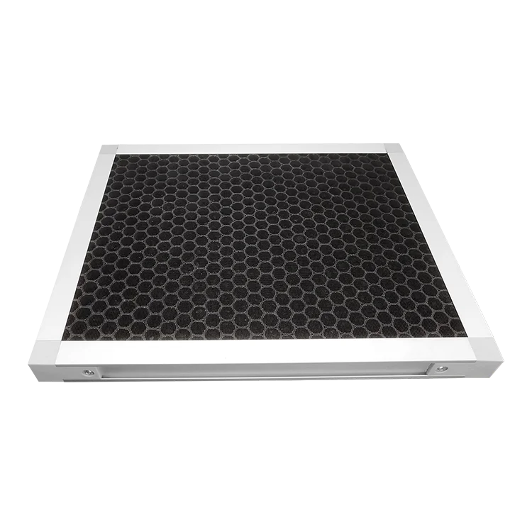 Air Conditioner Filter Odor Removal Activated Carbon Panel Filter Al Frame Carbon Granule Media